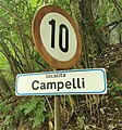 wikimedia_commons=File:Place name sign Campelli and speed limit 10.jpg