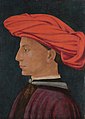 A Young Man in a scarlet turban, 1425-1427, Isabella Stewart Gardner Museum