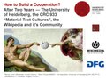 Thumbnail for File:Wikimania2017 How to Build a Cooperation WMDE WikiProject Ancient History CRC933 University of Heidelberg.pdf