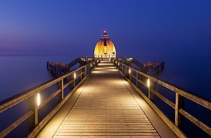 Sellin Pier in Rügen, Germany