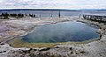 Abyss Pool hot spring in West Thumb Geyser Basin