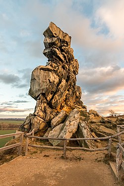 Die Teufelsmauer in Weddersleben