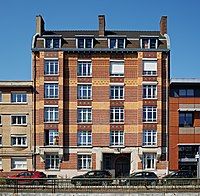 Immeuble, sur le Grand Boulevard à Marcq-en-Barœul