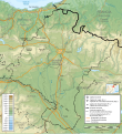 topographic map / Mapa topografikoa