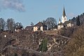 English: Southeastern view with rectory Deutsch: SO-Ansicht mit Pfarrhof