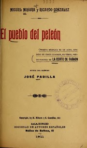 Thumbnail for File:El pueblo del peleón - opereta ménflica en un acto, dividido en cinco cuadros, en verso - pseudo-parodia de La corte de Faraón (IA elpueblodelpeleo3561padi).pdf