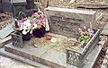 Shostakovich's grave in Novodevichy cemetery, Moscow