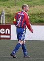 Pól Thorsteinsson, 2009, here playing for VB/Sumba, which changed their name to FC Suðuroy in 2010. He is a former player for the national football team of the Faroe Islands.