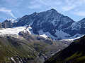 Weisshorn (VS) from Val d'Anniviers.