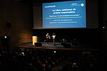 Thumbnail for File:Conférence inaugurale avec Agnès Crepet et Isabelle Huynh.jpg