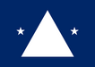 Flag of a National Oceanic and Atmospheric Administration Commissioned Corps rear admiral (United States)