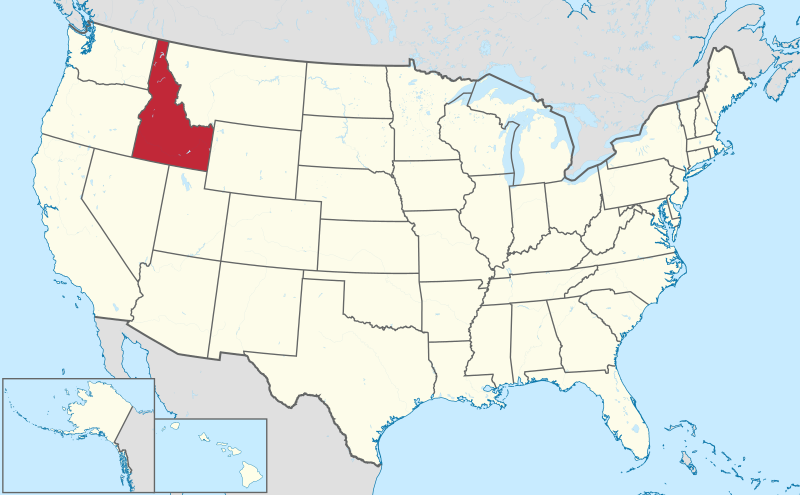 File:Idaho in United States.svg