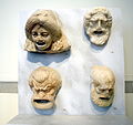 Maschere teatrali / Theater masks.