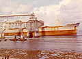 Phosphate being loaded onto ship