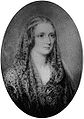 Mary Shelley, by Reginald Easton (1820) (B&W)