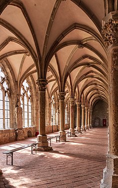 Kloster Walkenried - Blick in den Kreuzgang