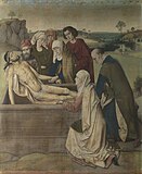 Dieric Bouts, The Entombment, probably 1450s