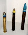 PaK36 ammunition (1,2) displayed in Parola Tank Museum