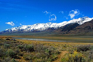 East slope of Steens Mountain above Mann Lake