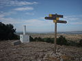 Vista de la cumbre del cerro de la Cruz de los Tres Reinos.