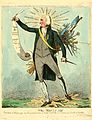 Thomas Paine, British caricature from 1792. Full sized uncompressed file at File:Thomas Paine caricature.tif.