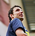 Futbol Club Barcelona's player Mark van Bommel during La Liga 2005-2006 celebration.