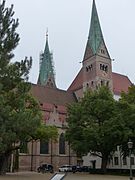 Nave and southern tower of the Cathedral