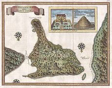 1760 Bellin Map of Bali