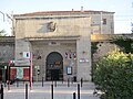 Train station entrance