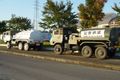 Emergency shelter in Ojiya, Niigata, after the 2004 Chuetsu Earthquake. Japan Self Defence Force brought water supply