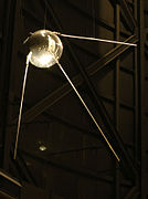 Sputnik-1, first artificial object in space (1957)