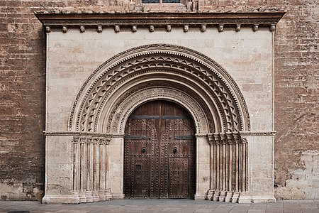 Almoina Gate, Valencia Cathedral. Photographer: Rafa Esteve