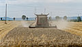 Harvest in Poland, near Kłodzko (żniwa w Kościelnikach), 9 Sierpień 2014.