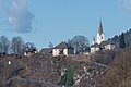 English: Southeastern view with rectory Deutsch: SO-Ansicht mit Pfarrhof