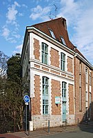 Maison de bord de canal, rue de la Baignerie à Lille