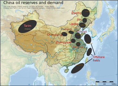 Today China's oil reserves and demand, and my articles: en:China's_energy_security (2pages) & en:China in Africa (25pages)