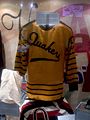 A jersey from the now defunct Philadelphia Quakers