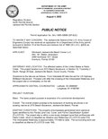 Thumbnail for File:Public notice- Permit application no. SAJ-1985-00669 (SP-BJC) - USACE-p16021coll7-21428.pdf