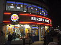 Burger King in London, UK