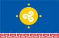 Flag of Ust-Ord Buryatia (Russia)