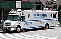 NYPD command post truck