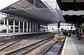 View of Platforms inside Huddersfield Railway Station