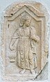 English: Roman relief of a female servant (CSIR II/3, 1977, 173) Deutsch: Römisches Relief einer Dienerin (CSIR II/3, 1977, 173)