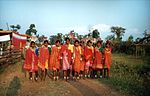 Thumbnail for File:Bhil tribe girls in Jhabua.jpg