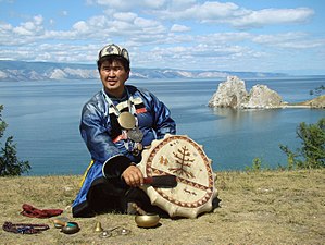 The head shaman of Olkhon, Siberia