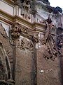 Detalle de las ruinas de la iglesia del Convento de San Guillermo, Castielfabib (Valencia). Año 2008.