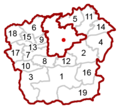 Position of Maria Saal (5) within the district Klagenfurt-Land