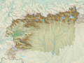 Relief map