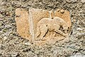 English: Relief of a bear (CSIR II/5, 560), at the southern wall Deutsch: Relief von einem Bären (CSIR II/5, 560), an der S-Wand