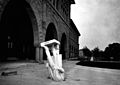 San Francisco, 1906, statue of Louis Agassiz.